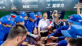 U18世界盃中華隊全勝預賽 張善政勉勵選手勇奪佳績