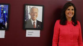 美國共和黨黨內總統初選參選人、前美國駐聯合國大使海利（Nikki Haley）（圖／美聯社／達志影像）