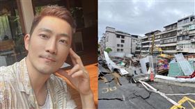 網紅崴爺是大直建案坍塌的受害人。（圖／翻攝臉書）
