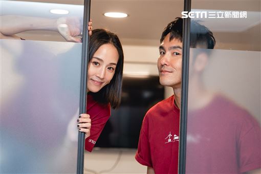 阮經天、張鈞甯《查無此心》三立新聞網專訪。（圖／記者楊澍攝影）