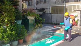 北市中山區及南港區各新增1例登革熱本土病例，兩人都有台南市活動史，應變工作小組已發動社區清潔噴消。（圖／北市衛生局提供）