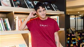 阮經天三立新聞網專訪。（圖／記者楊澍攝影）