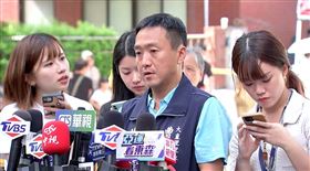 里長曹邦全受訪時表示基泰高層又沒出現。（圖／翻攝照片）