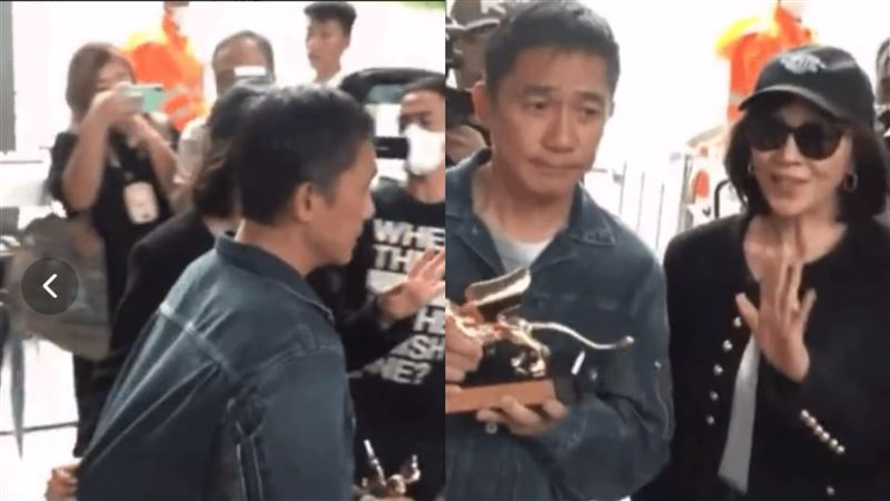 梁朝偉想上車！劉嘉玲「捏衣角拉回來」