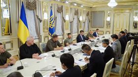 日本外務大臣林芳正9月9日訪問烏克蘭，與烏克蘭總統澤倫斯基會談。（圖／翻攝自澤倫斯基臉書）