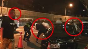 新莊,襲警,無照駕駛,妨害公務