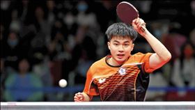 林昀儒不敵馬龍，不過進帳銅牌已是生涯亞錦賽最佳成績。（資料圖／翻攝自Asian Table Tennis Union臉書）