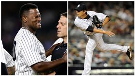 ▲「洋基40號」王建民褪下戰袍後，下一任繼承者就是塞維里諾（Luis Severino）。（圖／美聯社、路透社／達志影像）