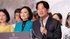 民進黨總統參選人賴清德今（10）日出席台北市台南市同鄉會會員大會暨40週年慶典。（圖／賴清德競選辧公室提供)