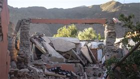 摩洛哥強震（圖／美聯社／達志影像）