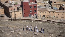 摩洛哥強震（圖／美聯社／達志影像）