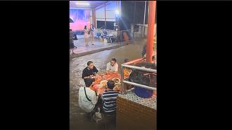 嘉義暴雨變天　普渡宴變成「流水席」