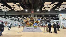 G20峰會在印度登場  國際媒體中心20國集團（G20）峰會9日、10日在印度新德里舉行，圖為國際媒體中心一隅。中央社記者林行健新德里攝  112年9月9日