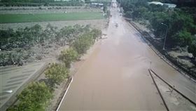 嘉義,淹水,空拍,台82線