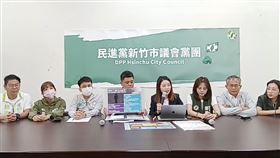  高虹安,楊玲宜,回建築,建商（圖／翻攝畫面、民進黨新竹市黨部提供）