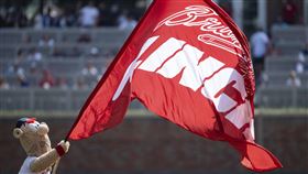 ▲勇士成為今年MLB第1個晉級季後賽的球隊。（圖／美聯社／達志影像）