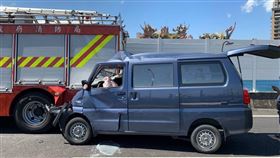 新北市,三重,新北市消防局,水箱車,追撞