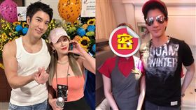 林佩瑤結束後與王力宏合照。（圖／翻攝自林佩瑤 IG）