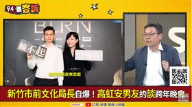 張益贍質疑，新竹市要辦跨年晚會，到底是用什麼錢、由什麼廠商來辦？（圖／94要客訴）