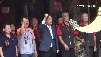 翻轉南投選情　賴清德母雞帶小雞跑6行程