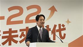 賴清德發表國政願景：0-22歲投資未來世代。（圖／記者高逸帆攝影）