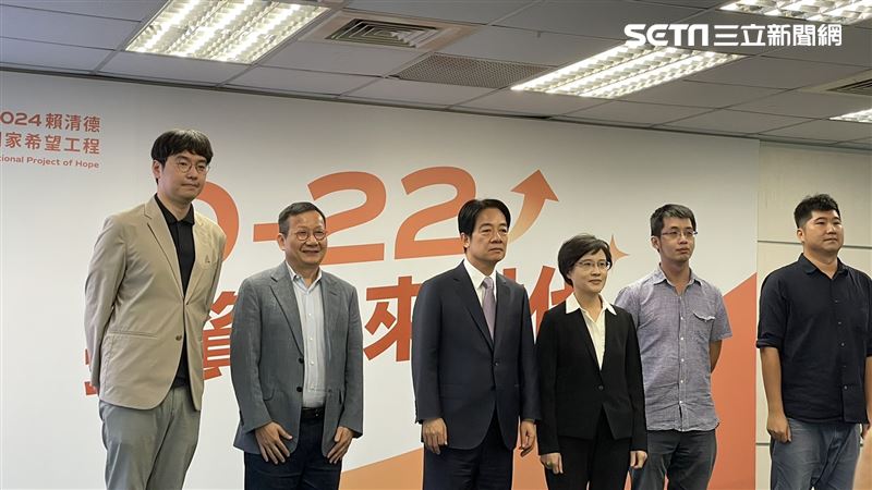 端青年政策牛肉！賴：完成「最低工資法」