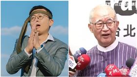 呱吉、 監察院前院長王建煊（組圖／翻攝自呱吉臉書、資料照）