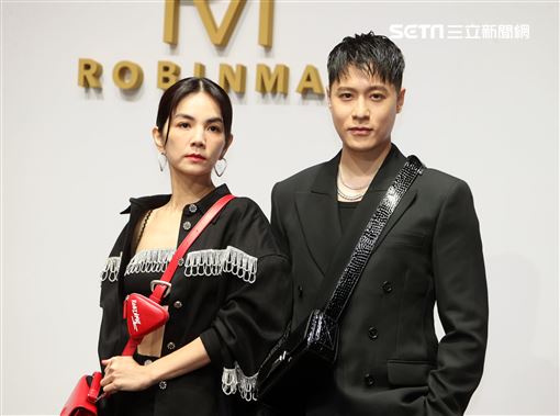 ELLA陳嘉樺、周湯豪出席新品記者會。（圖/記者邱榮吉攝影）