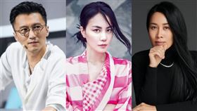 ▲那英王菲謝霆鋒（圖／翻攝自微博）