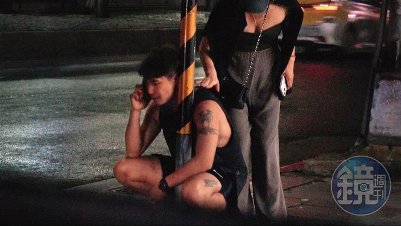直擊歐弟深夜買醉　環抱失態樣貌全被拍