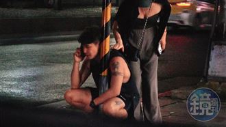 直擊歐弟深夜買醉　環抱失態樣貌全被拍