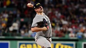 ▲羅登（Carlos Rodon）對戰紅襪5局僅失1分，拿下轉戰洋基第3勝。（圖／美聯社／達志影像）