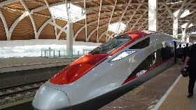 雅萬高鐵車廂外觀