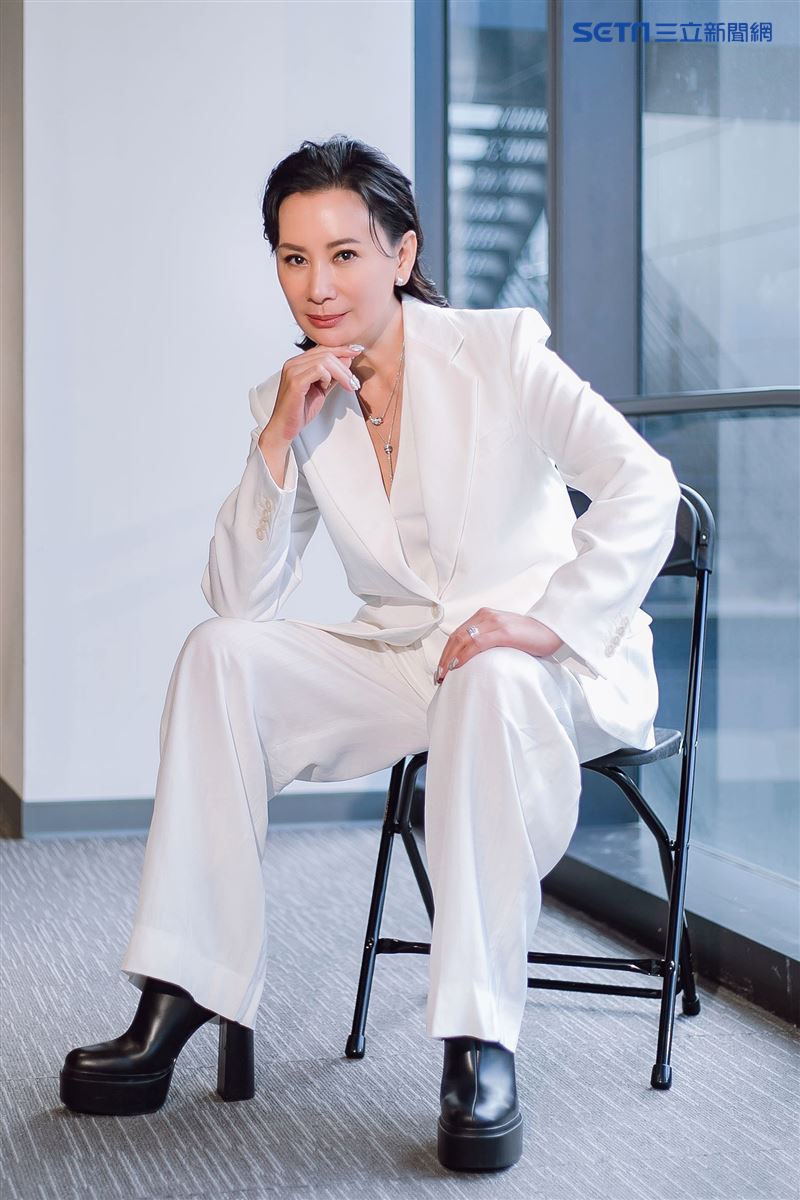 陳亞蘭三立新聞網專訪。（圖／記者楊澍攝影）