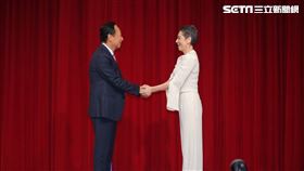 郭台銘、賴佩霞。（圖／記者楊澍攝影）