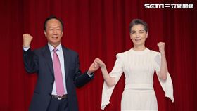郭台銘、賴佩霞。（圖／記者楊澍攝影）