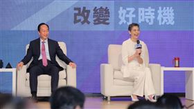 郭台銘副手賴佩霞。（圖／記者楊澍攝影）