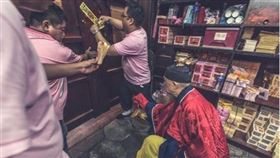 ▲新竹東寧宮封鬼門儀式現場。（圖／新竹東寧宮臉書專頁）