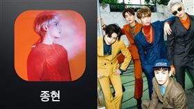鐘鉉、SHINee。（圖／翻攝自Weverse、資料照）