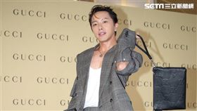 坤達出席活動回應入圍金鐘獎。（圖／記者楊澍攝影）