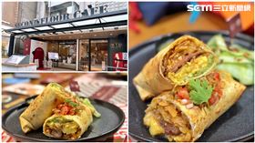 貳樓SECOND FLOOR X QUEEN SHOP 聯名餐點，記者劉沛妘攝影