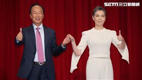 郭台銘、賴佩霞。（圖／記者楊澍攝影）