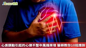 名家專用／國泰綜合醫院心血管中心郭志東醫師指出，一旦心臟的心房與心室跳動不同步，有些病人會表達發作時出現突發性快速、劇烈的心跳，同時合併呼吸急促、全身虛弱。而更多的病人是感覺不到任何症狀的，在臨床上，中風後發現心房顫動的比例也不少見。（勿用）