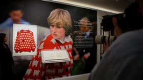 黛安娜王妃「害群之馬」毛衣落槌！拍出3542萬元天價（圖／路透社／達志影像）