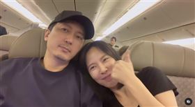 最近與老公金英敏一同至法國旅行的天心看起來非常開心。（圖／翻攝自天心IG）