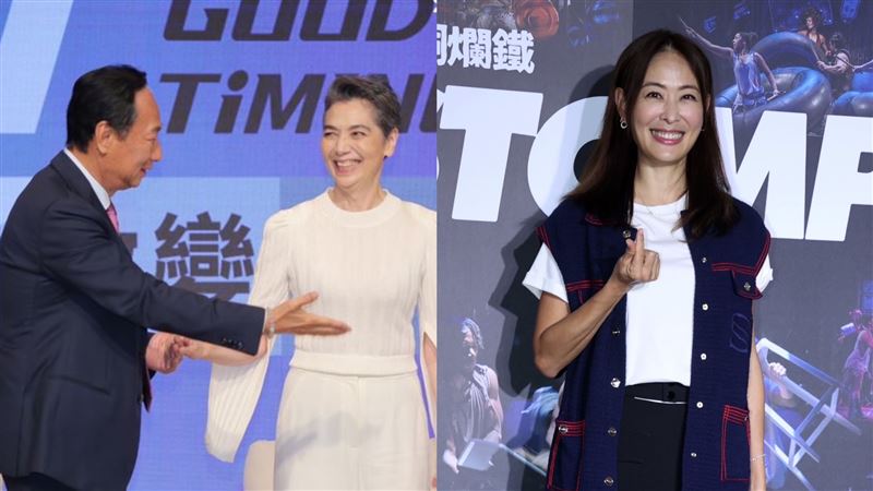 郭台銘副手不是她　賈永婕首露面回應了