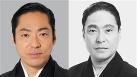香川照之（左）、父親市川猿翁（右）。（圖／翻攝自推特）