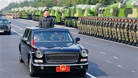 習近平,閱兵,解放軍,共軍（圖／翻攝自新華社）