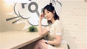 爆花三立新聞網訪問。（圖/記者邱榮吉攝影）