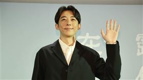 高橋一生2度來台為電影《岸邊露伴在羅浮》造勢。（圖／記者邱榮吉攝影）